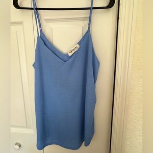 NWT Boutique Periwinkle Spaghetti Strap Sloumchy Tank Size Medium